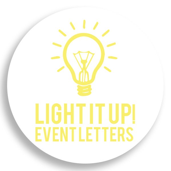 lightitup event letters